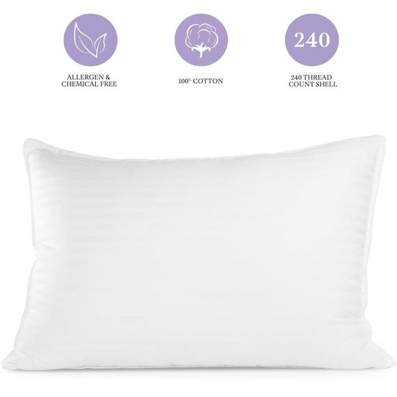 cafe casa pillows bedware striped
size 20 x 28 queen - Picture 1 of 6